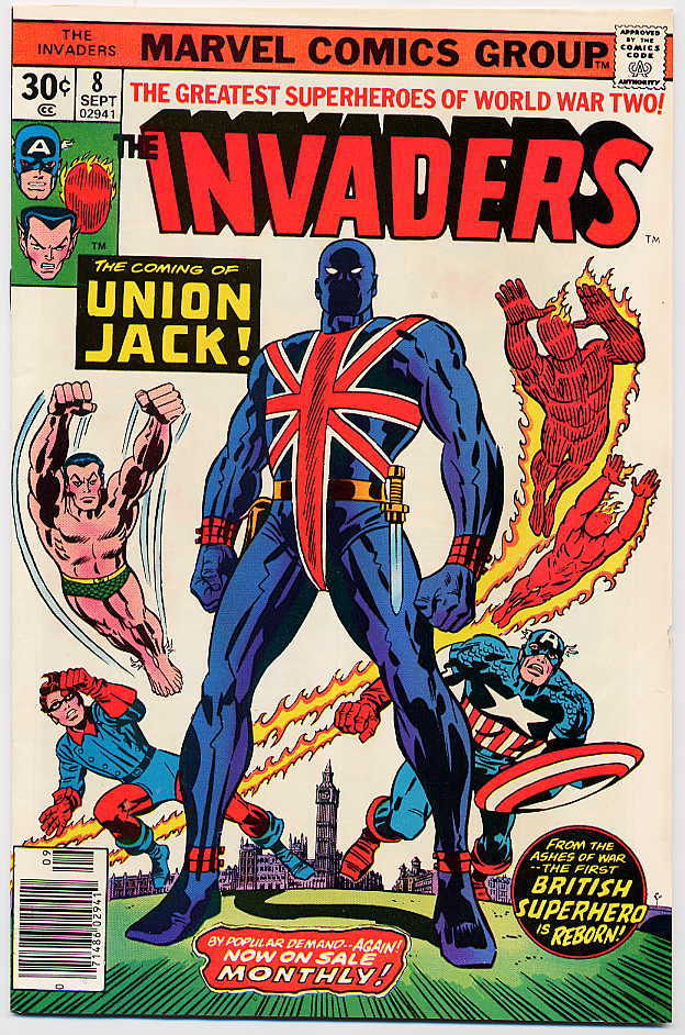 Image of Invaders 8 provided by StreetLifeComics.com
