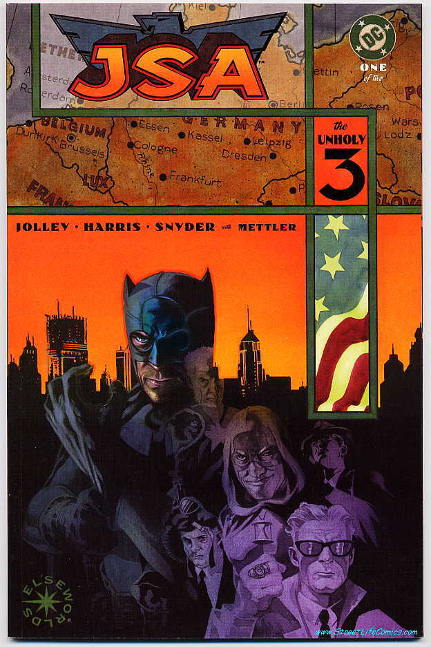 Image of JSA: The Unholy Three 1 provided by StreetLifeComics.com