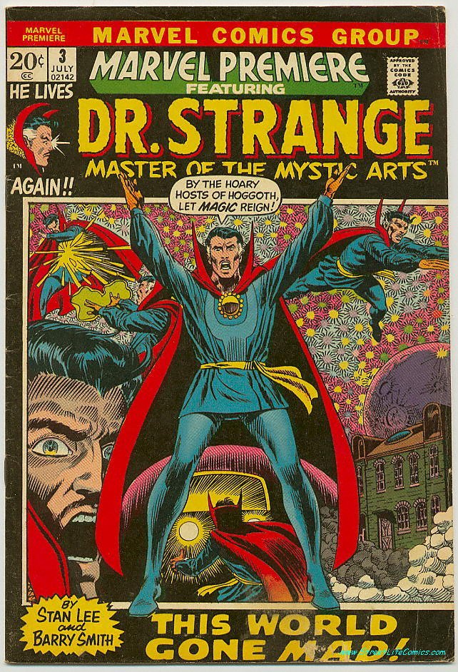 Image of Marvel Premiere 3 provided by StreetLifeComics.com
