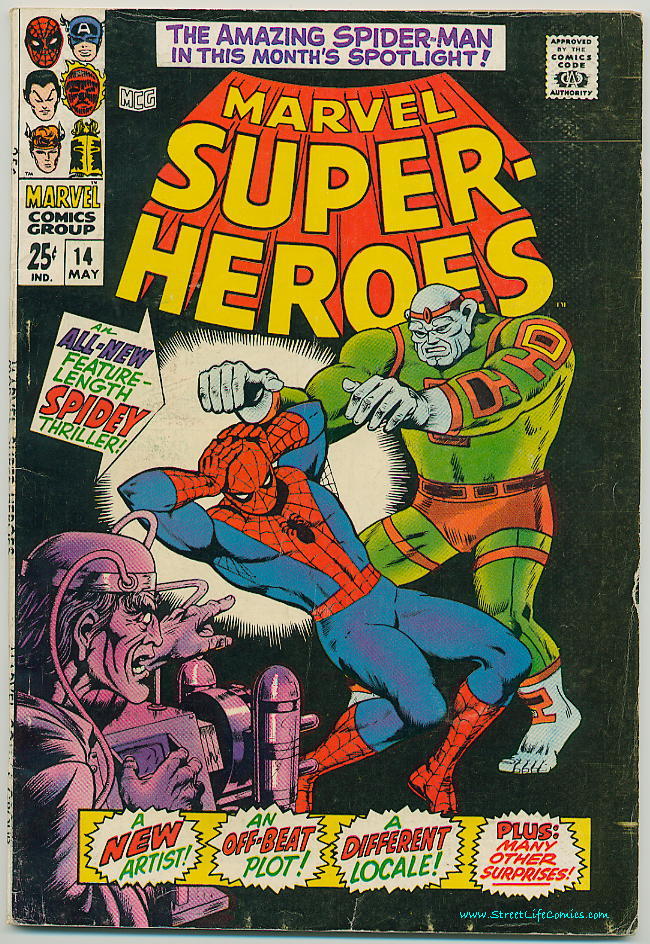 Image of Marvel Super-Heroes 14 provided by StreetLifeComics.com
