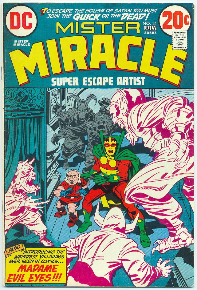 Image of Mister Miracle 14 provided by StreetLifeComics.com