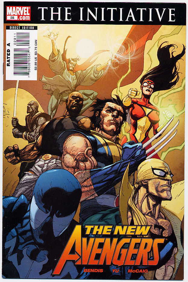Image of New Avengers 28 provided by StreetLifeComics.com