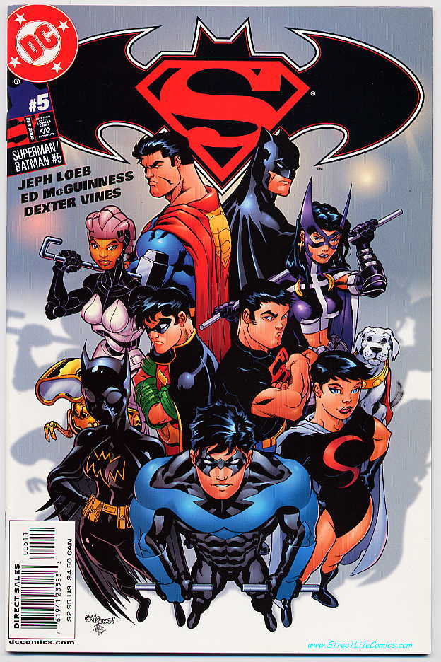 Image of Superman/Batman 5 provided by StreetLifeComics.com