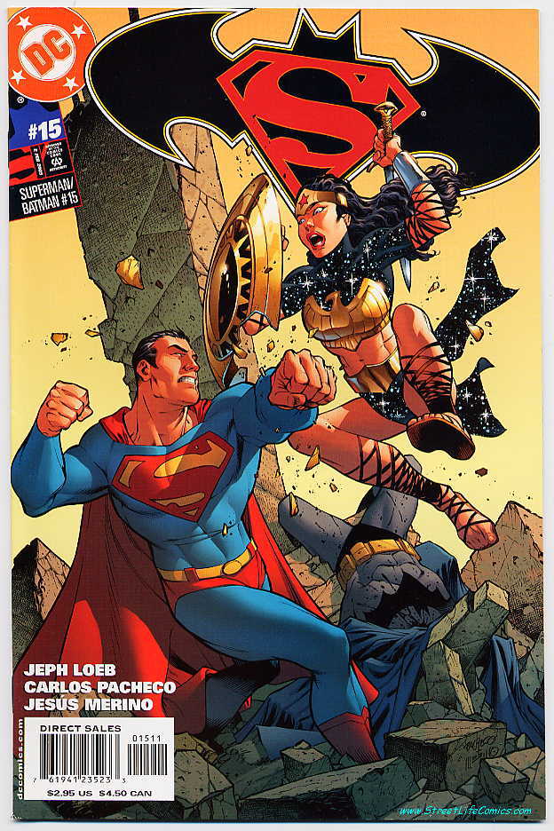 Image of Superman/Batman 15 provided by StreetLifeComics.com