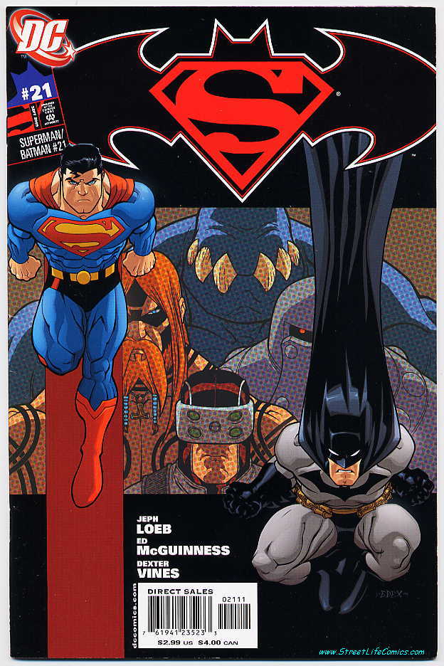 Image of Superman/Batman 21 provided by StreetLifeComics.com