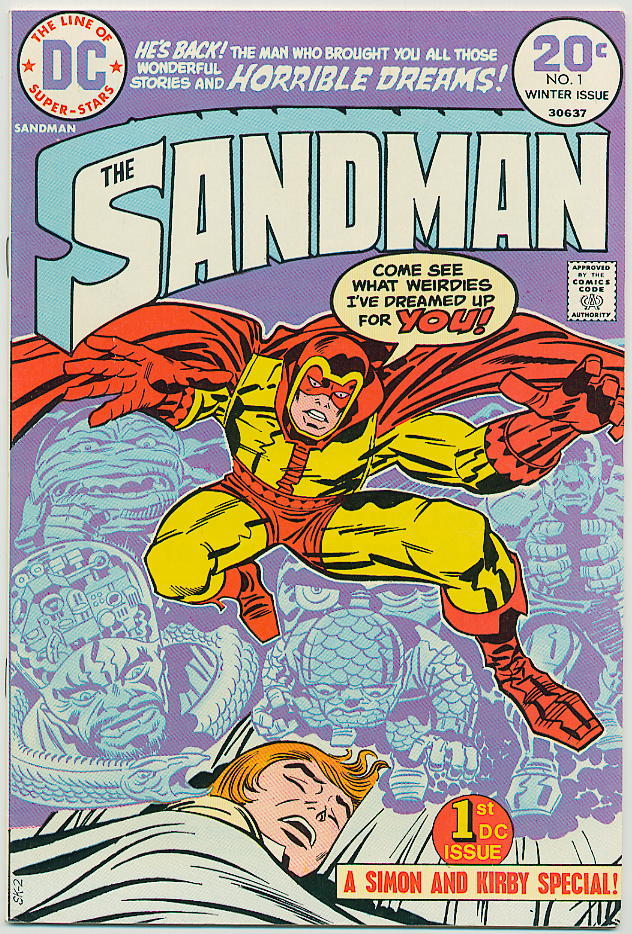 Image of The Sandman 1 provided by StreetLifeComics.com
