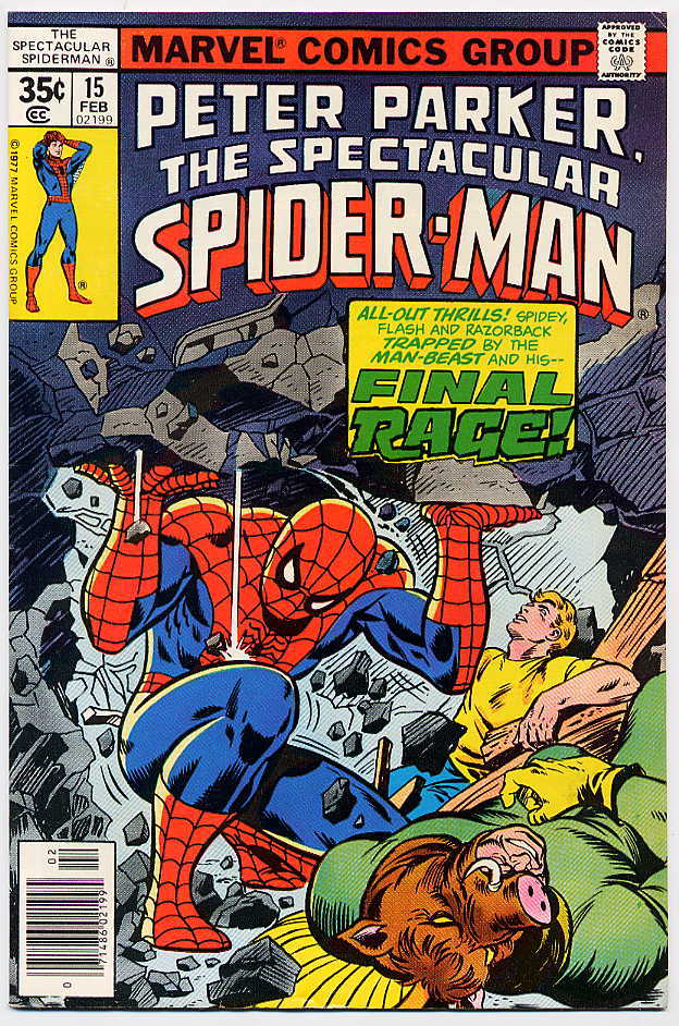 Image of Spectacular Spider-Man 15 provided by StreetLifeComics.com