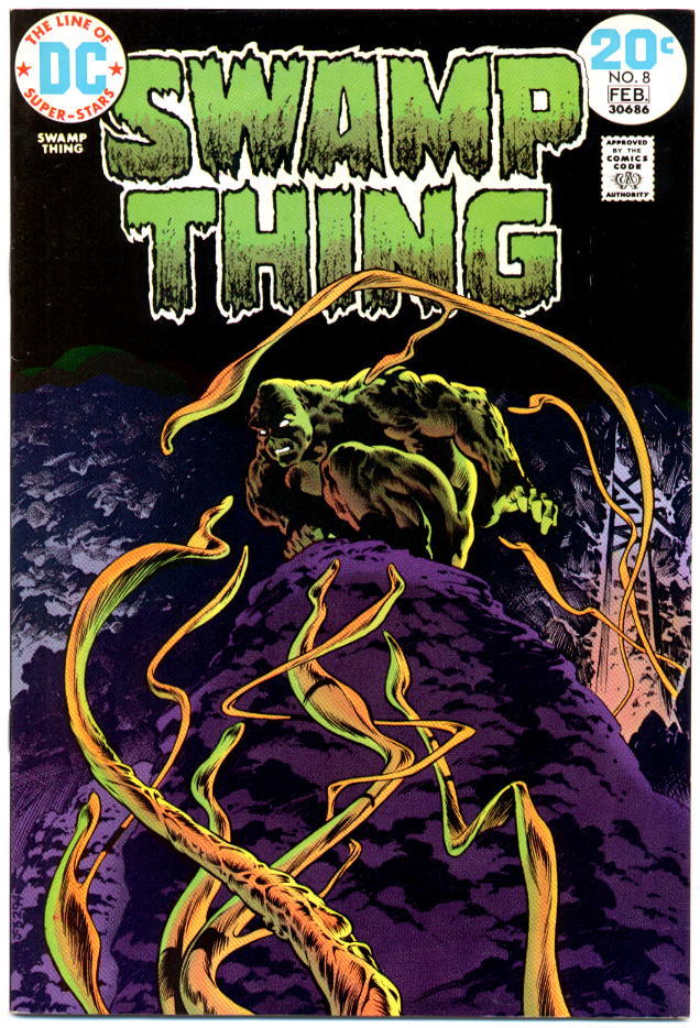 Image of Swamp Thing 8 provided by StreetLifeComics.com