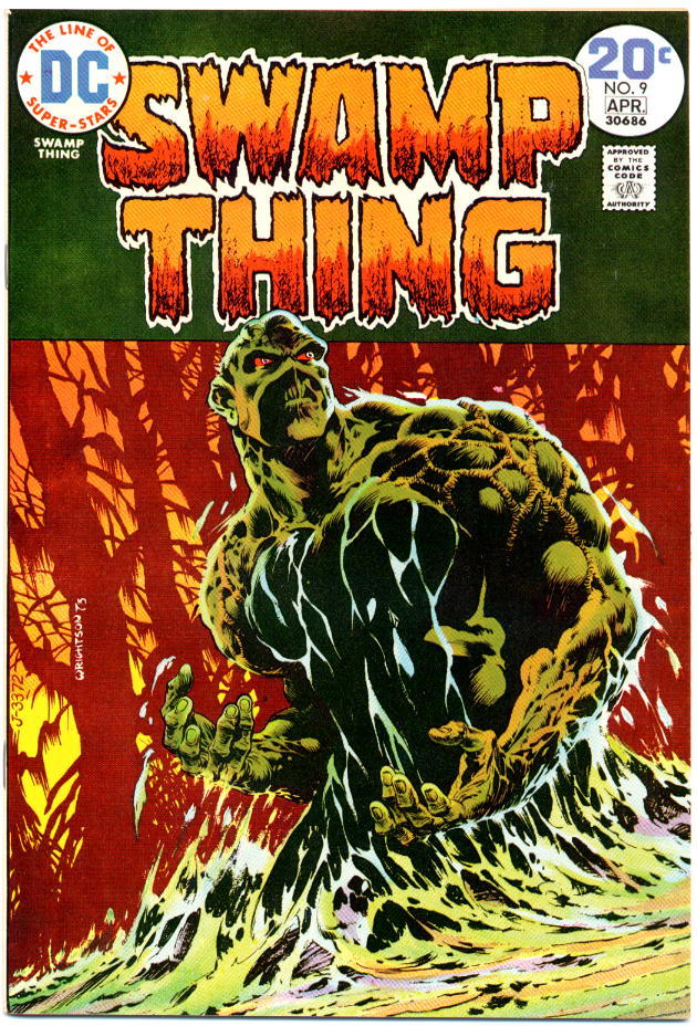 Image of Swamp Thing 9 provided by StreetLifeComics.com