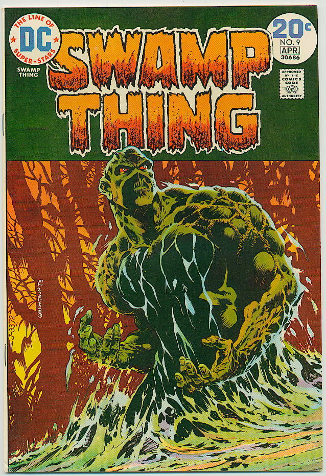 Image of Swamp Thing 9 provided by StreetLifeComics.com