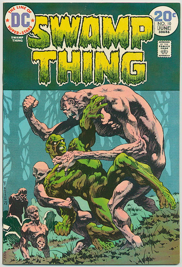 Image of Swamp Thing 10 provided by StreetLifeComics.com