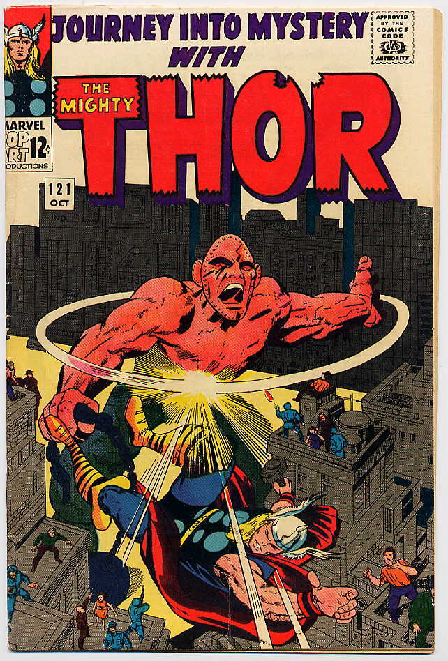 Image of Thor 121 provided by StreetLifeComics.com
