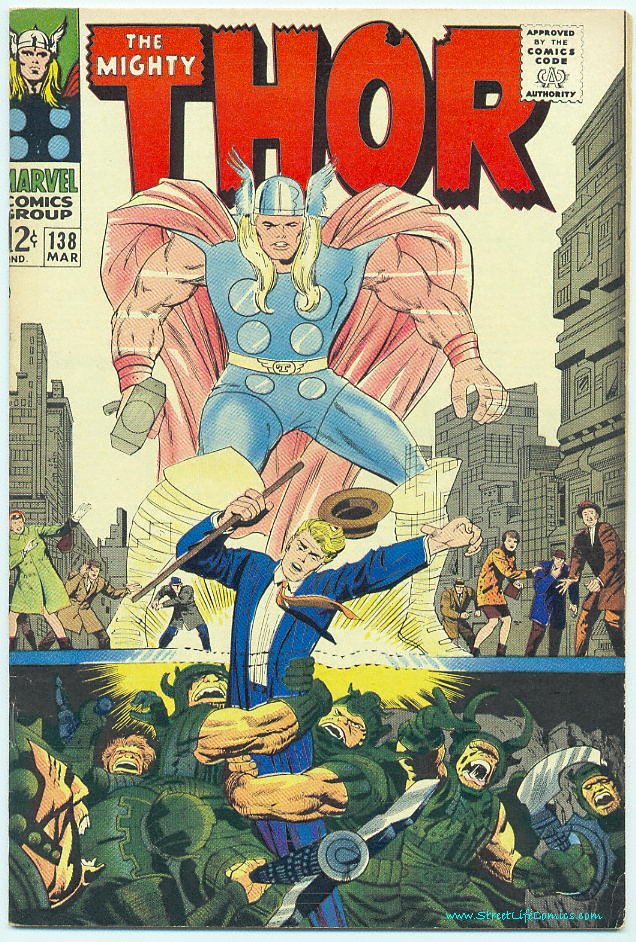 Image of Thor 138 provided by StreetLifeComics.com