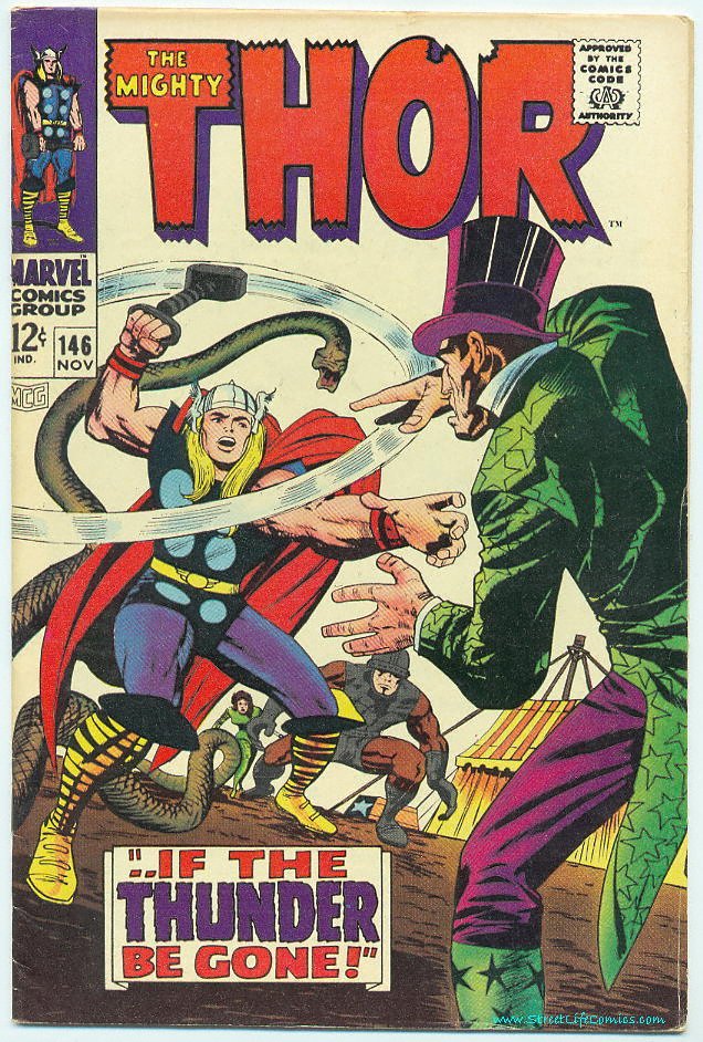 Image of Thor 146 provided by StreetLifeComics.com