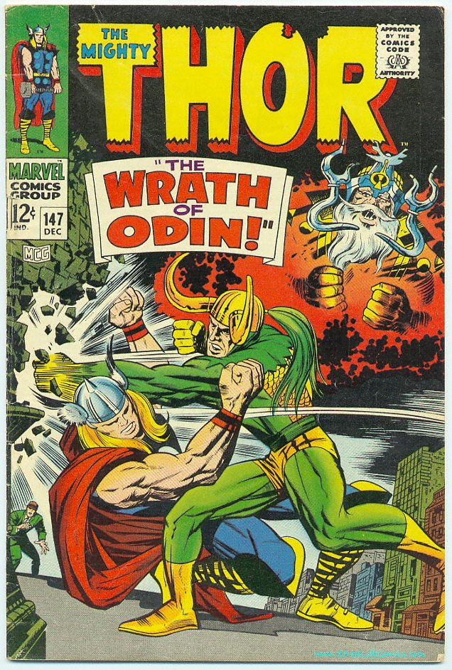 Image of Thor 147 provided by StreetLifeComics.com