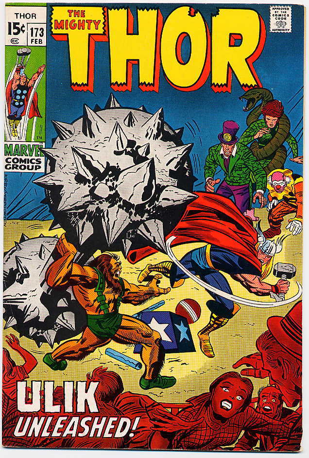 Image of Thor 173 provided by StreetLifeComics.com