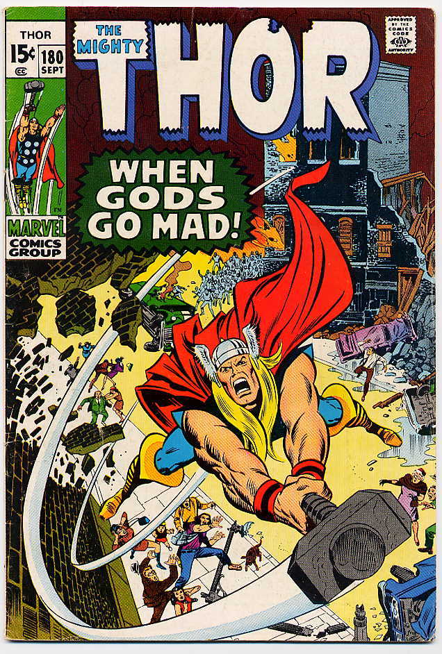 Image of Thor 180 provided by StreetLifeComics.com