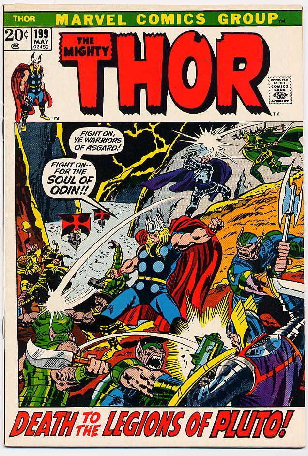 Image of Thor 199 provided by StreetLifeComics.com