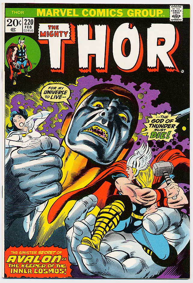 Image of Thor 220 provided by StreetLifeComics.com