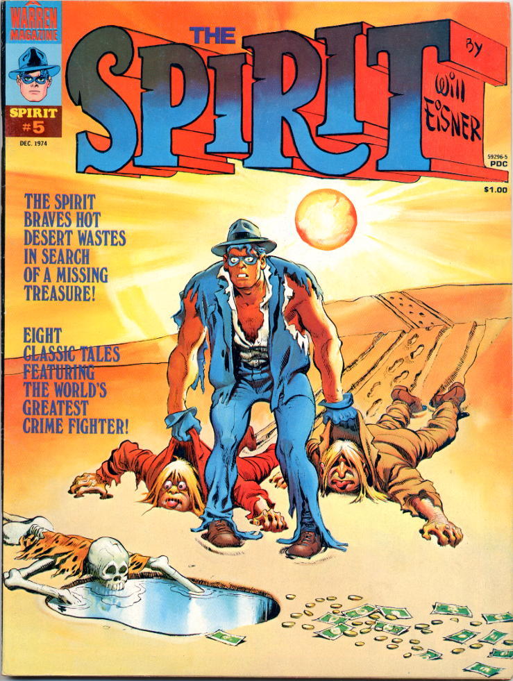 Image of The Spirit Magazine 5 provided by StreetLifeComics.com