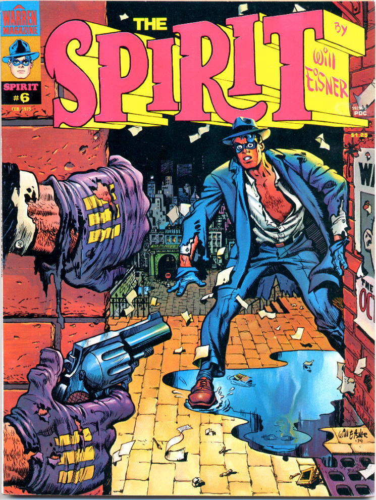 Image of The Spirit Magazine 6 provided by StreetLifeComics.com