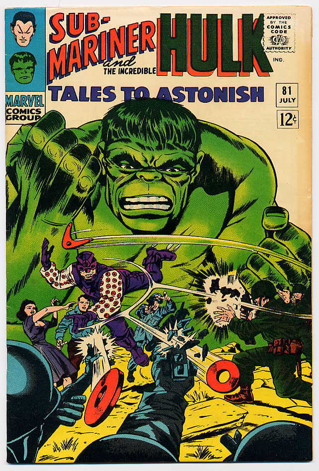 Image of Tales to Astonish 81 provided by StreetLifeComics.com