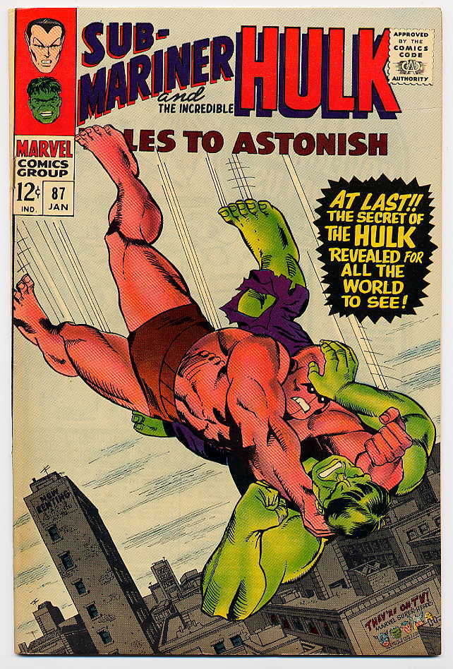 Image of Tales to Astonish 87 provided by StreetLifeComics.com
