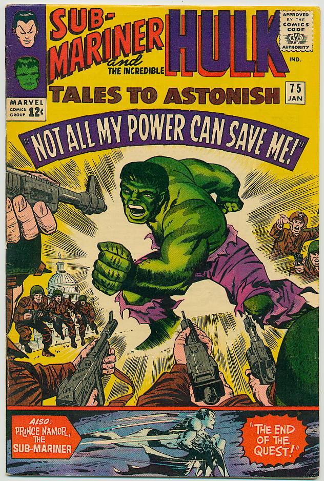Image of Tales to Astonish 75 provided by StreetLifeComics.com