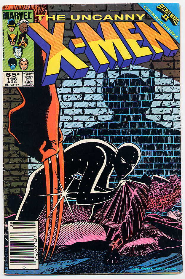 Image of Uncanny X-Men 196 provided by StreetLifeComics.com