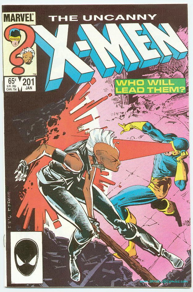 Image of Uncanny X-Men 201 provided by StreetLifeComics.com