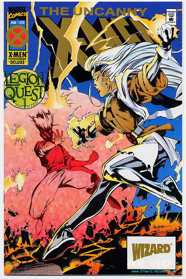 Image of Uncanny X-Men 320 provided by StreetLifeComics.com