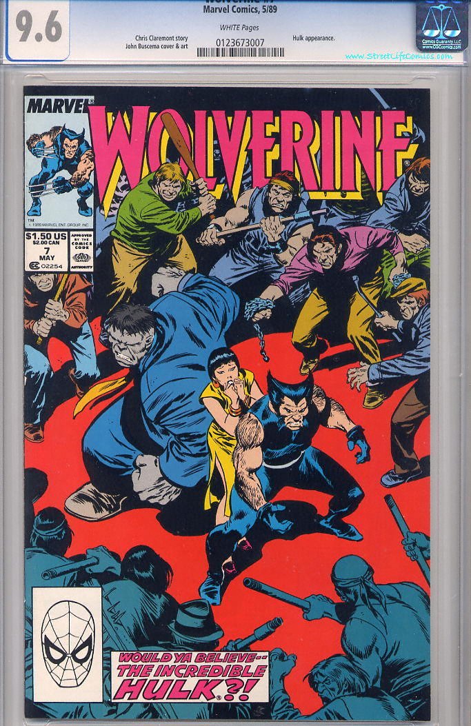 Image of Wolverine 7 provided by StreetLifeComics.com