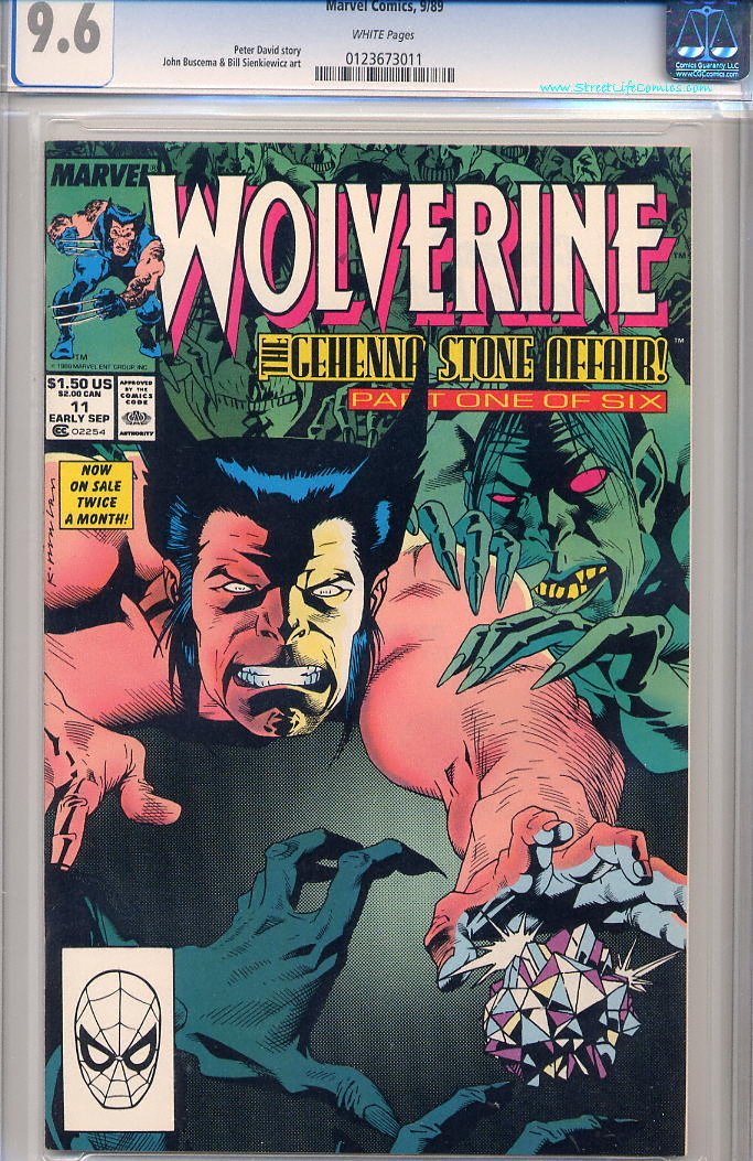 Image of Wolverine 11 provided by StreetLifeComics.com