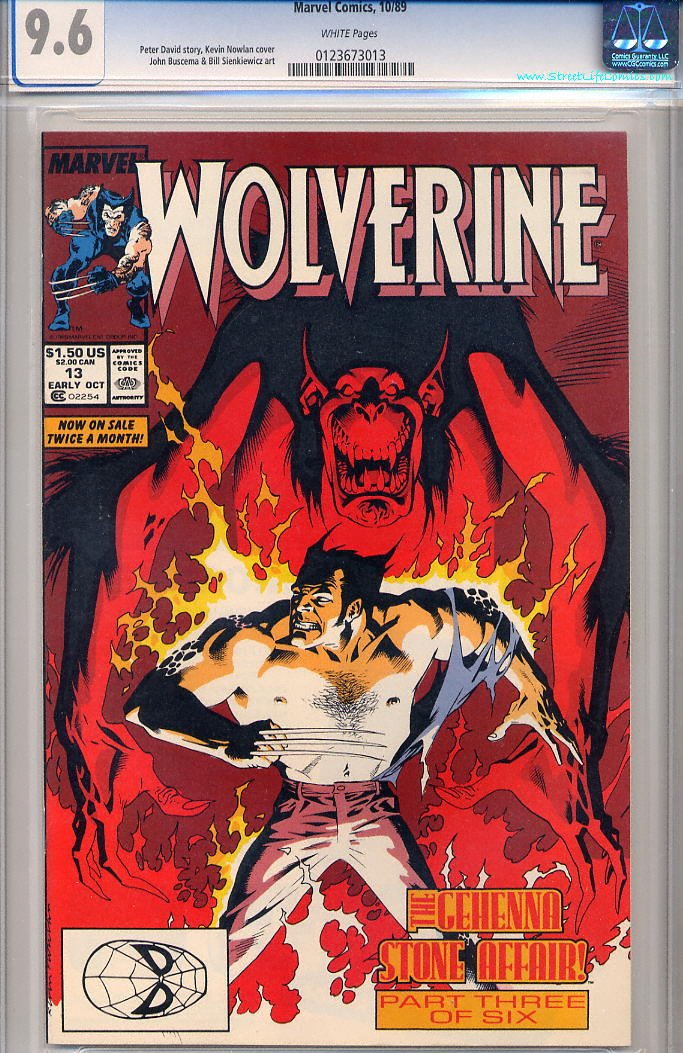Image of Wolverine 13 provided by StreetLifeComics.com