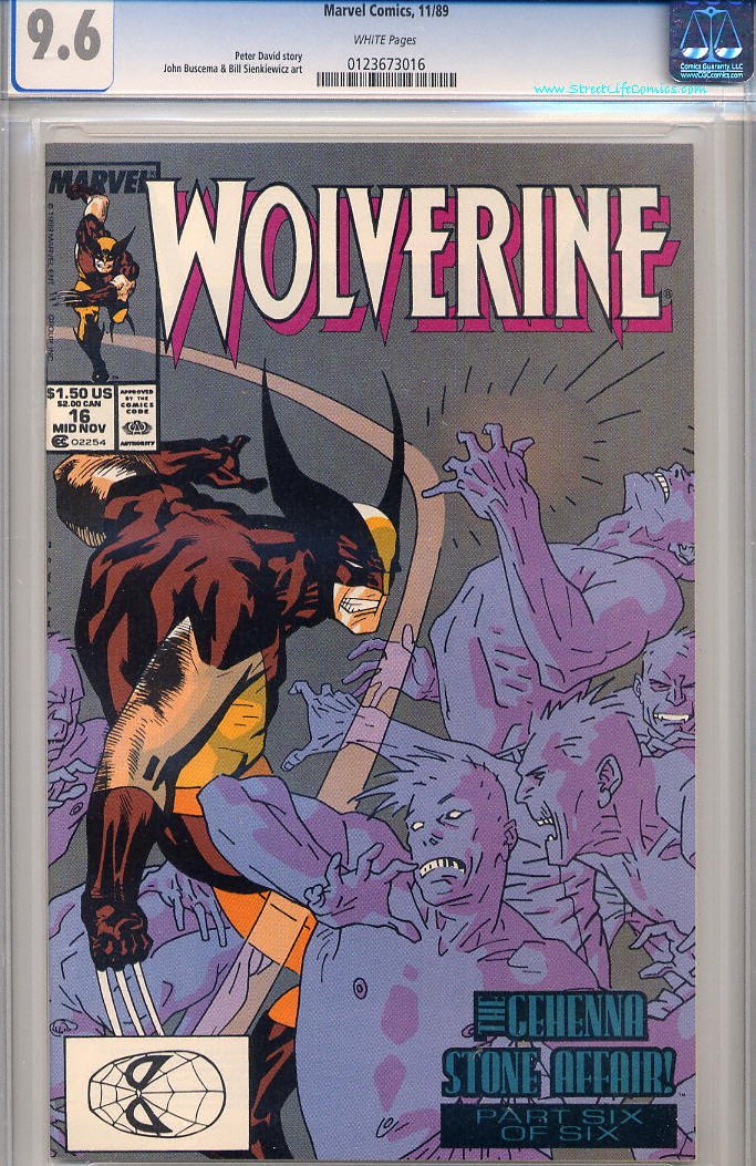 Image of Wolverine 16 provided by StreetLifeComics.com