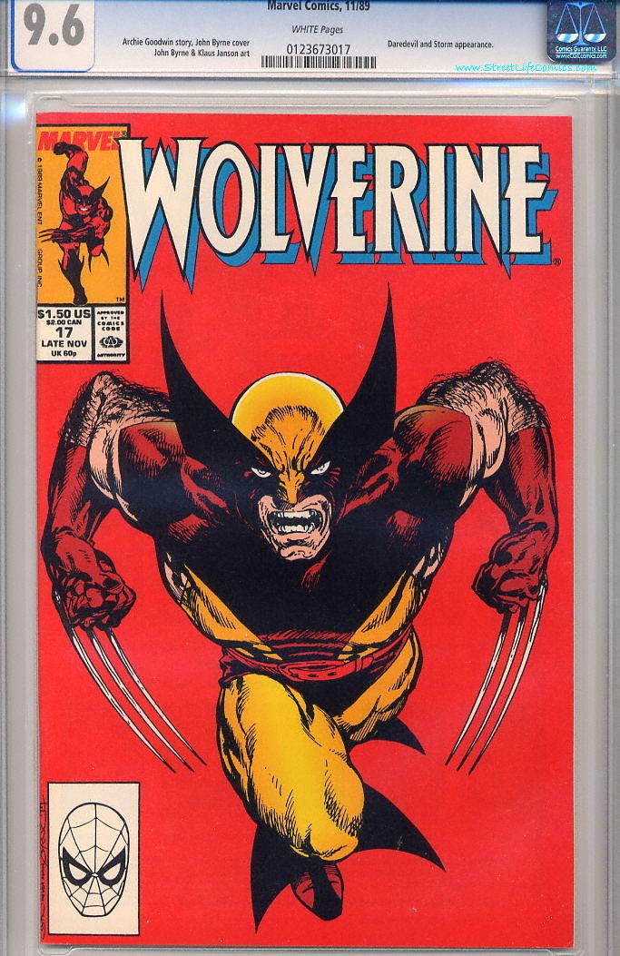 Image of Wolverine 17 provided by StreetLifeComics.com