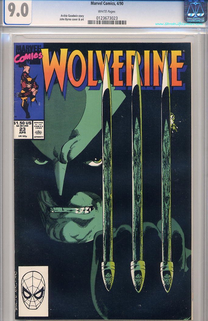 Image of Wolverine 23 provided by StreetLifeComics.com