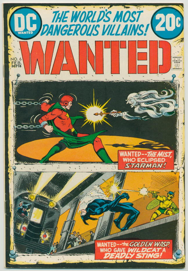 Image of Wanted! 6 provided by StreetLifeComics.com