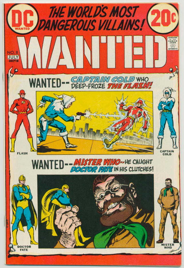 Image of Wanted! 8 provided by StreetLifeComics.com