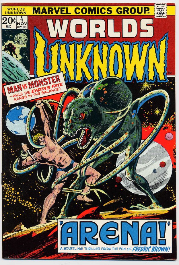 Image of Worlds Unknown 4 provided by StreetLifeComics.com